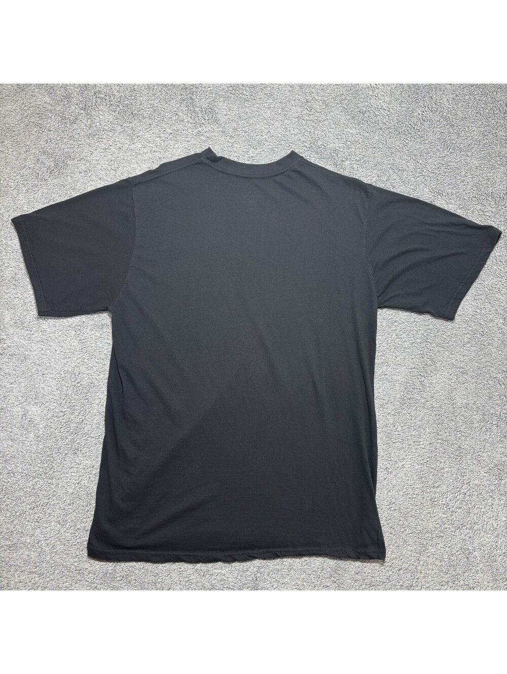 CHAMPION Men’s XL 100% Cotton Solid Black T-shirt - Picture 7 of 12
